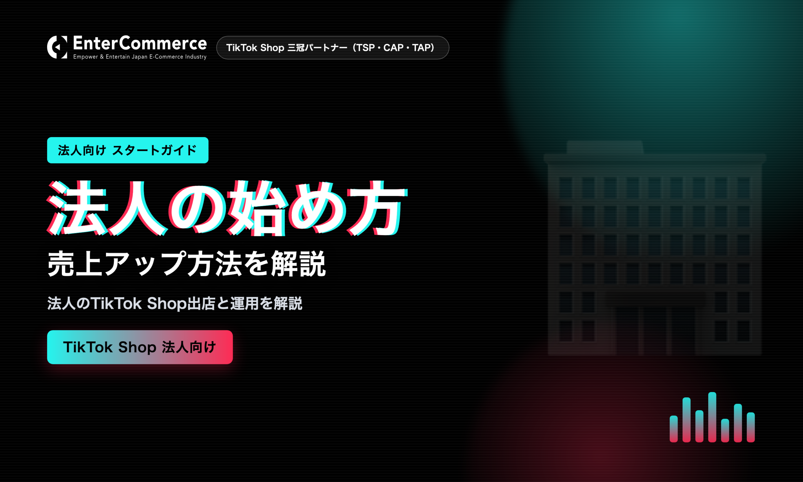 法人の始め方 売上アップ方法を解説｜TikTok Shop